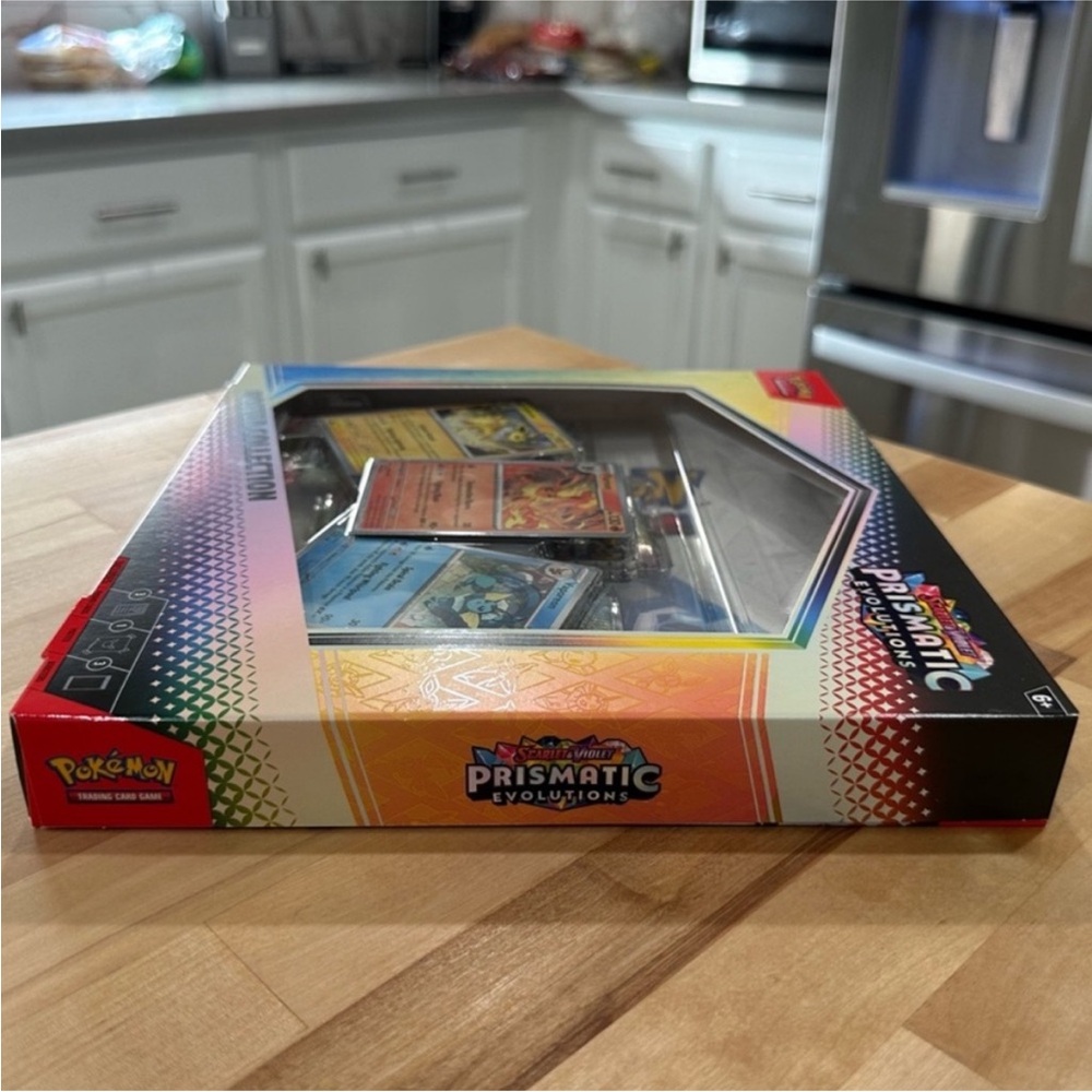 New! Pokemon TCG Scarlet & Violet 8.5 Prismatic Evolutions Poster Collection - Picture 11 of 11